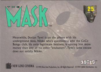 1994 Cardz The Mask #25 Niko Back