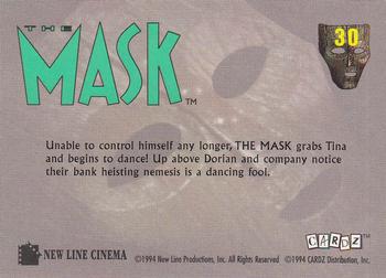 1994 Cardz The Mask #30 Dancin' Fool Back