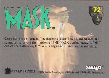 1994 Cardz The Mask #72 Sssmmokin' I Back