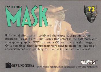 1994 Cardz The Mask #73 Sssmmokin' II Back