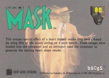 1994 Cardz The Mask #80 Smoke Rings I Back
