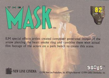 1994 Cardz The Mask #82 Smoke Rings III Back