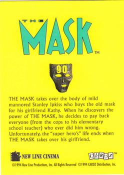 1994 Cardz The Mask #90 THE MASK #0 Back