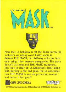 1994 Cardz The Mask #94 THE MASK #4 Back