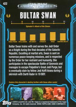 2013 Topps Star Wars: Galactic Files Series 2 #422 Bultar Swan Back