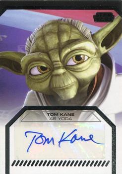 2013 Topps Star Wars: Galactic Files Series 2 - Autographs #5 Tom Kane Front
