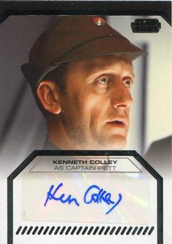 2013 Topps Star Wars: Galactic Files Series 2 - Autographs #14 Kenneth Colley Front