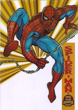 1994 Fleer Marvel Universe - Suspended Animation #6 Spider-Man Front