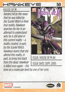 2014 Rittenhouse Marvel Universe #50 Hawkeye Back