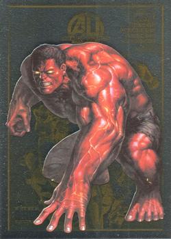 2014 Rittenhouse Marvel Universe #88 Red Hulk Front
