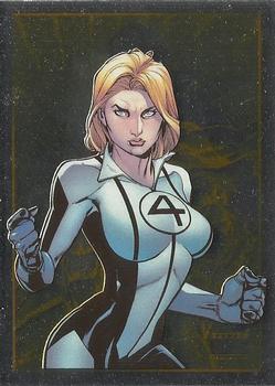 2014 Rittenhouse Marvel Universe #90 Invisible Woman Front