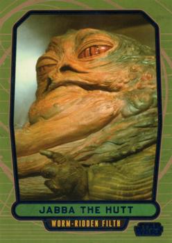 2013 Topps Star Wars: Galactic Files Series 2 - Blue #519 Jabba the Hutt Front