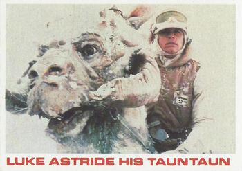 1980 Burger King Star Wars #NNO Luke Astride His Tauntaun Front