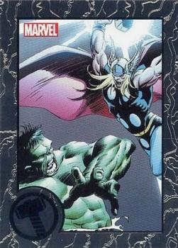 2014 Rittenhouse Marvel Universe - Marvel Greatest Battles Expansion #98 Thor / Hulk Front