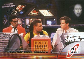 2002 Futera Red Dwarf  #08 Holly Hop Drive Front