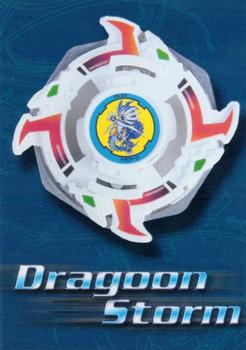 2003 Cards Inc. Beyblade - Foil #50 Dragoon Storm - Attack Front