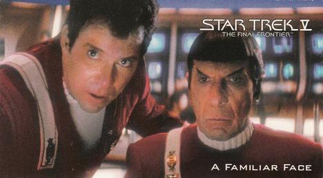 1994 SkyBox Star Trek V The Final Frontier Cinema Collection #16 A Familiar Face Front