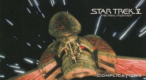 1994 SkyBox Star Trek V The Final Frontier Cinema Collection #27 Complications Front