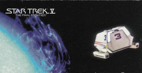 1994 SkyBox Star Trek V The Final Frontier Cinema Collection #51 Landing Party Front
