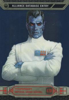2014 Topps Chrome Star Wars Perspectives #47R Thrawn Front