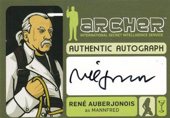 2014 Cryptozoic Archer Seasons 1-4 - Autograph #A8 René Auberjonois Front