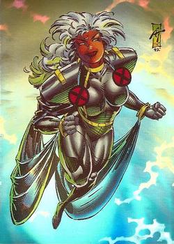 1993 SkyBox X-Men Series 2 - Holithogram Cards #H-3 Storm Front
