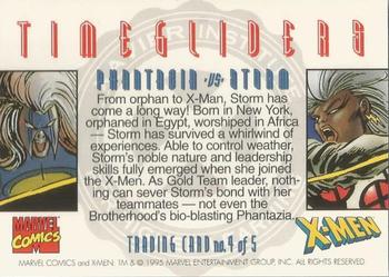 1995 Roy Rogers X-Men Timegliders #4 Phantazia / Storm Back