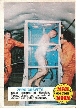 1969 Topps Man on the Moon #26A Zero Gravity! Front