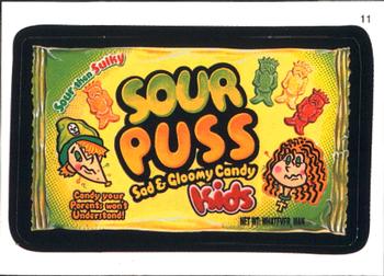 2007 Topps Wacky Packages All-New Series 5 #11 Sour Puss Front