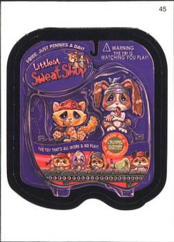 2007 Topps Wacky Packages All-New Series 5 #45 Littlest Sweat Shop Front