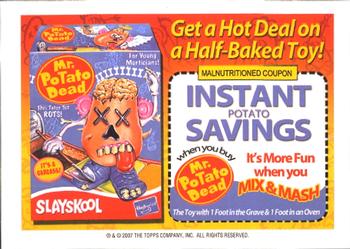 2007 Topps Wacky Packages All-New Series 5 #51 Haunts Back