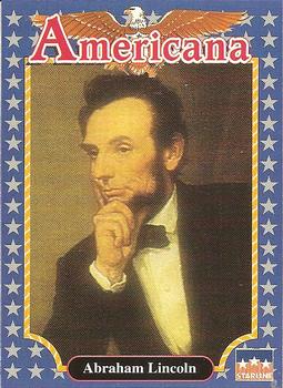 1992 Starline Americana #2 Abraham Lincoln  Front