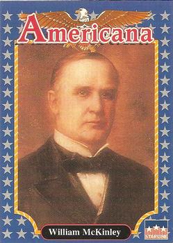 1992 Starline Americana #84 William McKinley Front