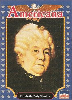 1992 Starline Americana #147 Elizabeth Cady Stanton Front