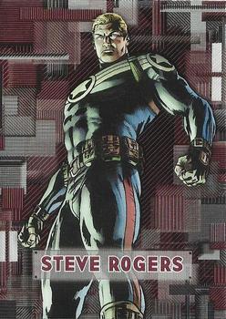 2012 Upper Deck Marvel Beginnings S3 - Prime Micromotion #M3-47 Steve Rogers Front