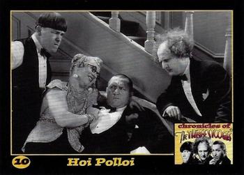 2014 RRParks Chronicles of the Three Stooges #10 Hoi Polloi Front