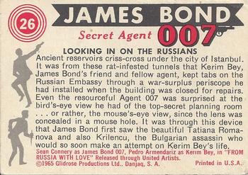 1965 Philadelphia James Bond #26 Looking In On The Russians Back
