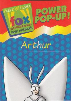 1995 Ultra Fox Kids Network - Power Pop-Ups #2of24 Arthur Front
