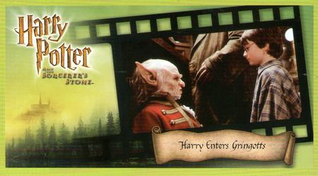 2001 Wizards Harry Potter and the Sorcerer's Stone #18 Harry Enters Gringotts Front