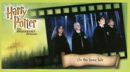 2001 Wizards Harry Potter and the Sorcerer's Stone #72 On the Same Side Front