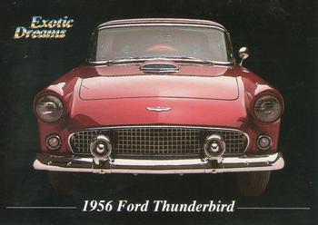 1992 All Sports Marketing Exotic Dreams #64 1956 Ford Thunderbird Front