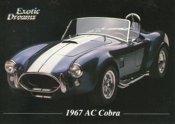 1992 All Sports Marketing Exotic Dreams #84 1967 AC Cobra Front