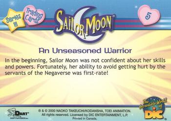2000 Dart Sailor Moon Series 3 #5 An Unseasoned Warrior Back