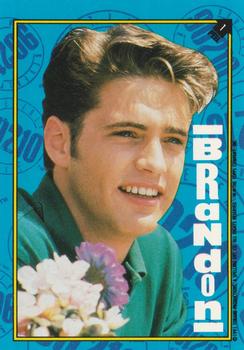 1991 Topps Beverly Hills 90210 - Stickers #1 Brandon Front