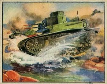 1939 Gum Inc. World In Arms (R173) #Iron Cavalry 2 United States High-speed Tank Front