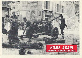 1965 Philadelphia Gum War Bulletin #51 Home Again Front