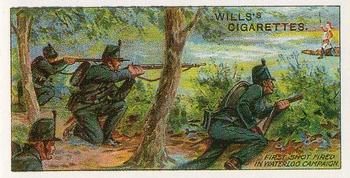 1990 Imperial 1915 Wills's Waterloo (reprint) #13 The First Shot Fired in the Waterloo Campaign Front