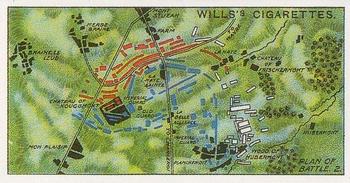 1990 Imperial 1915 Wills's Waterloo (reprint) #35 Battle of Waterloo, Plan 2 Front