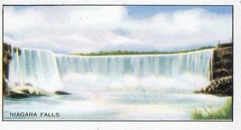 1954 Beaulah's Marvels of the World #24 Niagara Falls Front