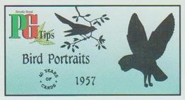 1994 Brooke Bond 40 Years of Cards (Black Back) #4 Bird Portraits Front